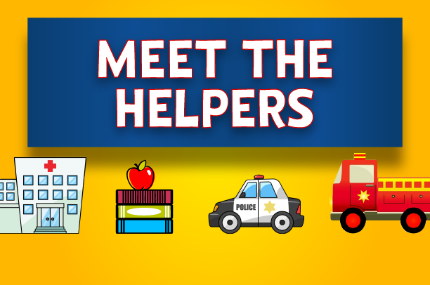 Meet the Helpers Graphic