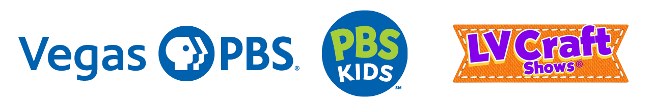 Vegas PBS PBS KIDS LV Craft Shows logos