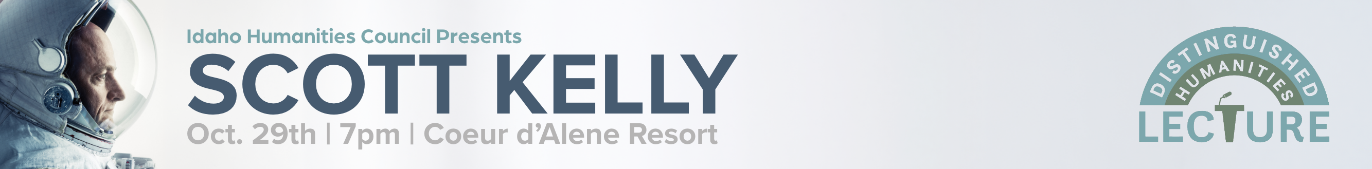 Idaho Humanities Council Presents Scott Kelly