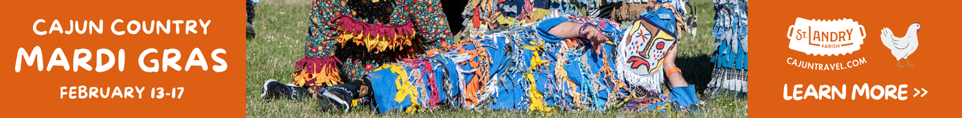 St. Landry Cajun Country Mardi Gras 2026 graphic