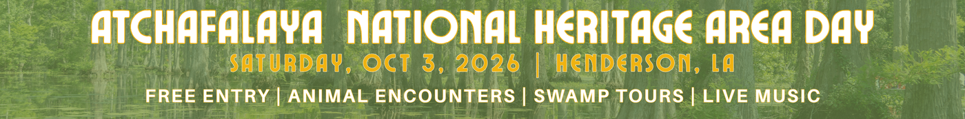Atchafalaya National Heritage Area Day graphic