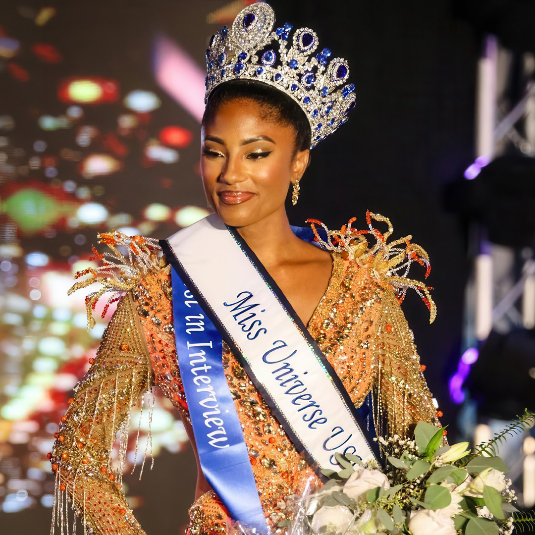 Stephany Andujar, who was crowned Miss Universe USVI