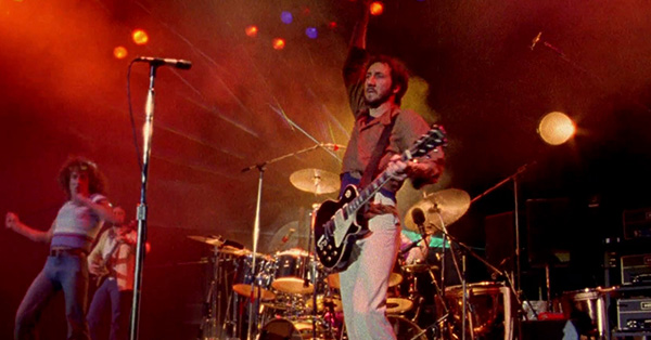 A  live performance by the legendary rock band The Who at the Gaumont State Theatre in Kilburn, London, in 1977. 